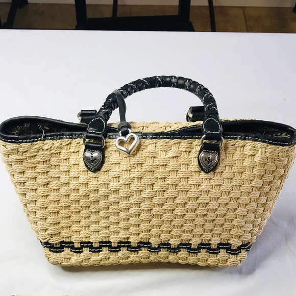 brighton straw tote